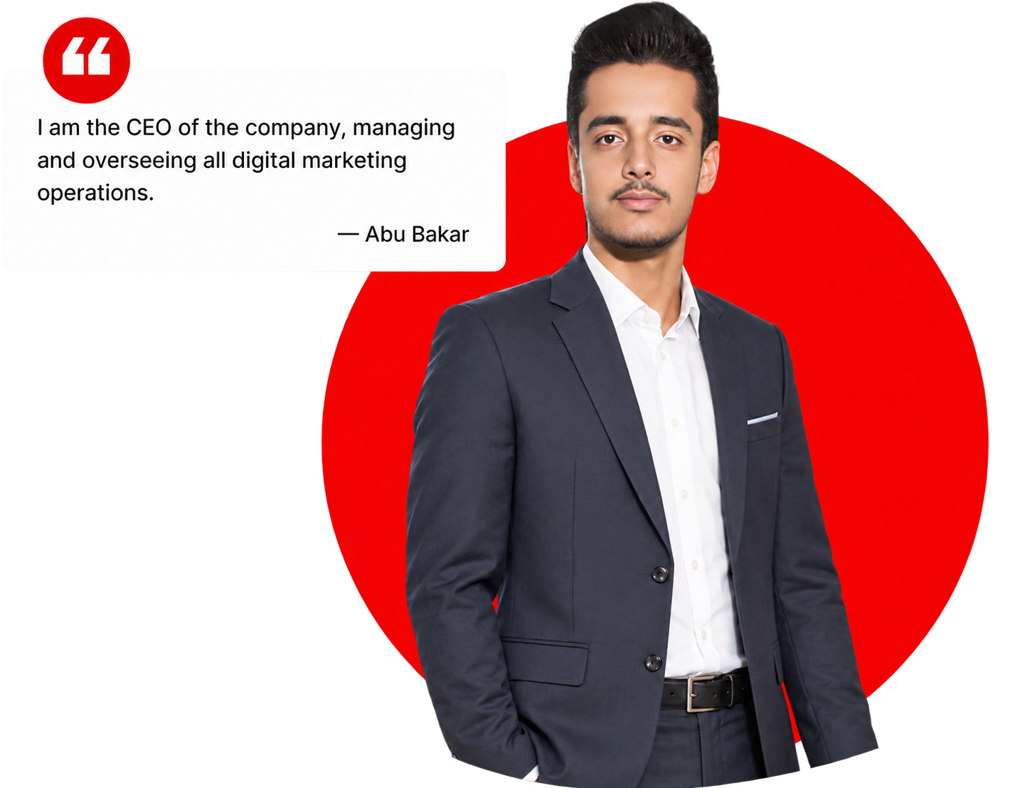 Abubakar CEO of Techniv
