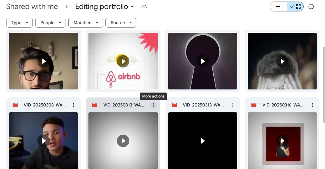 Video Editing Portfolio